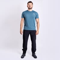 FORTUNE PANTS MAN Laufleggings für Herren schwarz