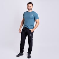 FORTUNE PANTS MAN Laufleggings für Herren schwarz