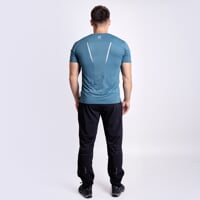 FORTUNE PANTS MAN Laufleggings für Herren schwarz