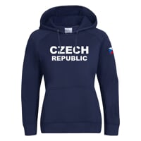 FUN HOODY CZECH LADY dámská mikina s kapucí dk.blau