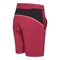 GENIA BIKE SHORTS für Damen Burgund/schwarz