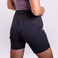GENIA SHORTS die Damen-Outdoor-Shorts schwarz