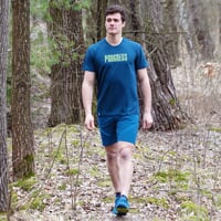 GENIUS SHORTS men's outdoor shorts petroleum