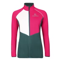 GLACIERA dámská funkční sportovní mikina fuchsie/bílá/zelená