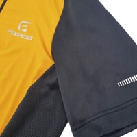 GRAVEL Herren Radtrikot sandig/schwarz