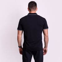 HOGAR men's bamboo polo shirt black