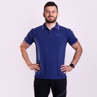 HOGAR men's bamboo polo shirt dk.blue