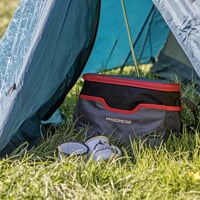 INSULATION BAG medium die Kühltasche schwarz/rot