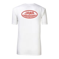 JAWA FAN pánské triko s bambusem weiß