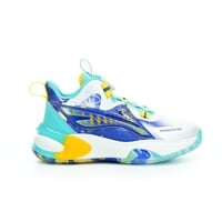 JUNIOR BASKETBALL kindersportschuhe weiß/blau/petrol