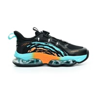 JUNIOR TRAINING kindersportschuhe schwarz/turquoise/orange