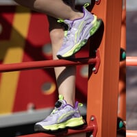 JUNIOR TRAINING kindersportschuhe lilac/lemon