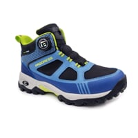 JUNIOR TREK MID WP wasserdichte Winterkinderschuhe schwarz/hellblau/navy