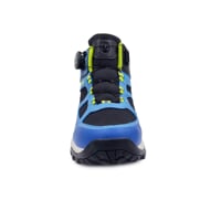 JUNIOR TREK MID WP wasserdichte Winterkinderschuhe schwarz/hellblau/navy