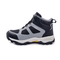 JUNIOR TREK MID WP wasserdichte Winterkinderschuhe schwarz/grau