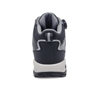 JUNIOR TREK MID WP wasserdichte Winterkinderschuhe schwarz/grau