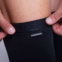 LEG SLEEVES cyklistické návleky na nohy černá