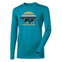 LOKI "REFLECTION" das Herren-T-Shirt petroleum melange
