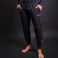 LUIGI men's bamboo sweatpants anthracite melange