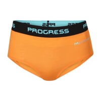 MA KLHZ 125 2-PACK Damen-Slips mit Merinowolle blackened blue +orange