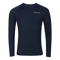 MA NDR 125 Langarm-Merinoshirt für Herren blackened blue