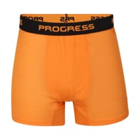 MA SKN 125 2-PACK set pánských merino boxerek blackened blue + orange