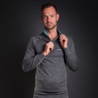 MB TRZ pánský termo rolák s krátkým zipem MB32