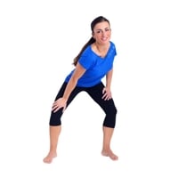 MONZA 3Q ladies bamboo 3/4 leggings black