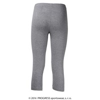 MONZA 3Q ladies bamboo 3/4 leggings grey melange