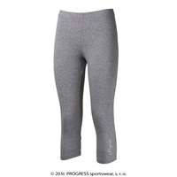 MONZA 3Q ladies bamboo 3/4 leggings grey melange