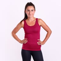 MS NBRZ  das Damen Unterhemd himbeere rot