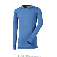 MS NDRD kids baselayer long sleeve T-shirt Md.blue
