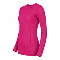 MS NDRZ ladies baselayer long sleeve T-shirt wine red (pink)