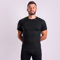 MS NKR das Herren-Funktionsshirt schwarz