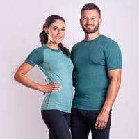 MS NKR das Herren-Funktionsshirt Grün (Grau)