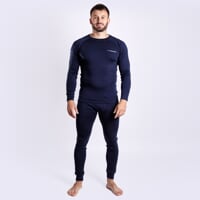 MT SDN 250 pánské merino spodky černo-modrá