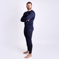 MT SDN 250 pánské merino spodky černo-modrá