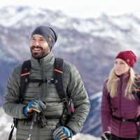 MW FREEBEANIE die Funktionsmütze  graue melange