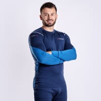 MW NDR 170 das Herren Merino Funktionsshirt schwarz melange