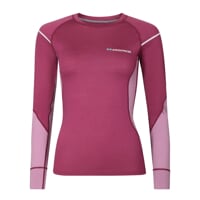 MW NDRZ 170 das Damen Merino Funktions-T-Shirt red violet/orchid