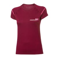 MW NKRZ das Damen Merino Funktions-T-Shirt plum melange