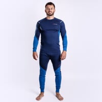 MW SDN 170 die Herren Merino Funktionsunterhose schwarz melange