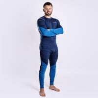 MW SDN 170 die Herren Merino Funktionsunterhose schwarz melange