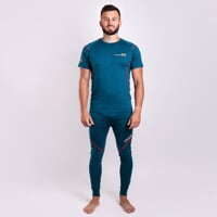MW SDN die Herren Merino Funktionsunterhose petroleum melange