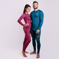 MW SDN die Herren Merino Funktionsunterhose petroleum melange