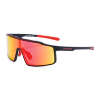 NITRO RED-R BLK/RED CASE Brille mit polarisierten Gläsern mattschwarz/rot