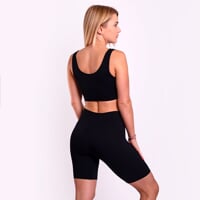 NOVA TOP women's sleeveless top black