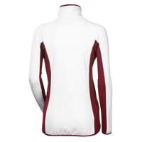 ODDA das Damen-Jacke weiß/weinrot