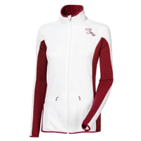 ODDA das Damen-Jacke weiß/weinrot