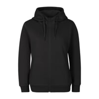 ORIGINAL FIT ZIP HOODY LADY full-zip hoodie black